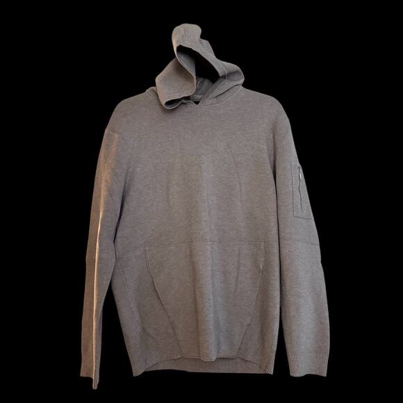 KARL LAGERFELD PARIS Slim Fit Sweater Hoodie - Picture 1 of 7